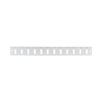 Logo Face avant 12 x sc duplex/lc quad horizontal, d�cal�, gris vsb-fp-12sc-d-h