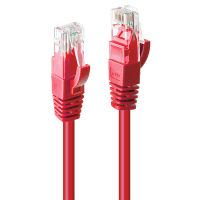 Logo Lindy cat.6 u/utp cable red 7.5m 3017734