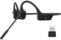 Logo Shokz casque sans-fil  conduction osseuse opencomm uc - bluetooth - noir 370-c-000