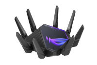 Logo Asus rog rapture gt-axe16000 quad-band wifi 6e 802.11ax gaming router dual 10g ports 2.5g wan port vpn fusion aimesh support 458
