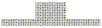 Logo Bandeaux d�ko graphik vintage - lot de 2 bandeaux 1000 x 200 mm graphik vintage zcac11020002