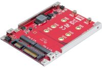 Logo Adaptateur raid 2x m.2 ngff ssd vers sata 2,5 307-c-607