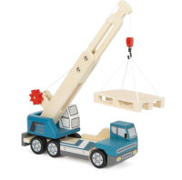 Logo Camion-grue avec palette 12639