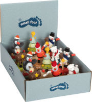 Logo Prsentoir figurines poussoirs nol et hiver 12676