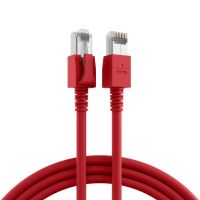 Logo C�ble patch rj45 s/ftp, cat.6a, led vc, 7m, rouge dck1001rt.7