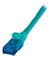 Logo C�ble patch infralan� rj45 u/utp, cat.6a, lszh, premium, 500mhz, 2m, vert ipk-6a-u-hfr-gn-0200