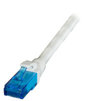 Logo C�ble patch infralan� rj45 u/utp, cat.6a, lszh, premium, 500mhz, 7,5m, gris ipk-6a-u-hfr-gr-0750