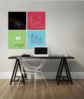 Logo Glass board blanc vlgb68w