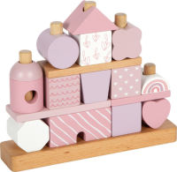 Logo Maison  empiler rose 12713