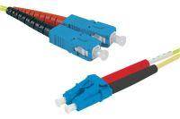 Logo Jarreti�re optique duplex hd mono os2 9/125 sc-upc/lc-upc jaune - 10 m 392-c-866