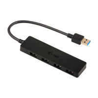 Logo I-tec usb 3.0 slim passive hub 4 port without power adapter ideal for notebook ultrabook tablet pc 2521018