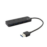 Logo I-tec usb 3.0 metal hub 4 port with individual on/off switches 4xusb 3.0 port with quick charging support bc 1.2 4085734
