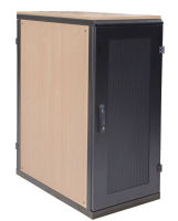Logo Armoire serveur 26u, 600 x 1000 mm, isolation acoustique, conception bois 693126.60-ak-bu