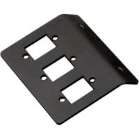 Logo Plaque d'adaptation pour et-25173.1/et-25173.2, pour 3 adaptateurs sc simplex, avec vis et-25173.5