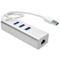 Logo Eaton tripplite usb 3.0 superspeed to gigabit ethernet nic network adapter with 3 port usb 3.0 hub 4570829