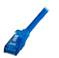 Logo C�ble patch infralan� rj45 u/utp, cat.6a, lszh, premium, 500mhz, 3m, bleu ipk-6a-u-hfr-bl-0300