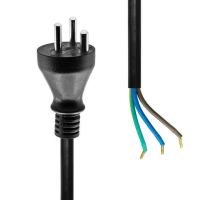 Logo Power cord denmark to open end 3m noir w128366472