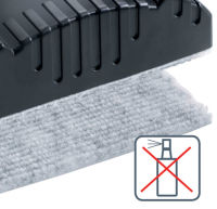 Logo Nobo brosse magntique pour tableau blanc, feutre gris 5533421