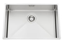 Logo Vibrato inox lisse - cuve  fleur luisina 1 grand bac coloris inox lisse, vidage manuel ev55afil1