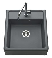 Logo Timbre d'office titanium - evier � poser esprit chambord 1 bac coloris gris titanium ev93000 021