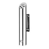 Logo Cendrier mural cylindrique bolero cg044