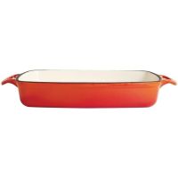 Logo Plat en fonte rectangulaire vogue orange 2,8l gh322