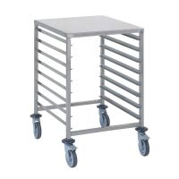 Logo Chariot à glissières avec tablette gn2/1 tournus 8 niveaux cg221