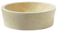 Logo Vasque bol cylindrique � poser en pierre pour lavabo vasque pierre - ur2005