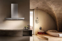 Logo Thin inox - hotte murale elica thin 90 cm coloris inox prf0144969