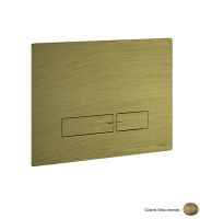 Logo Plaque pour wc suspendu vieux bronze plaque wc - ac10092 vieux bronze
