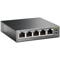 Logo Switch 5 ports giga dont 4 poe 50w tl-sg1005p