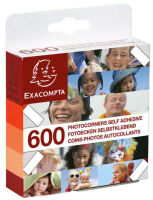 Logo Exacompta coins pour photos, transparent, autocollant 8701493
