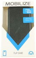 Logo Mobilize etui vertical pour samsung galaxy s9 ,noir 24132