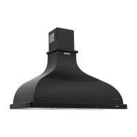 Logo Horis noir - hotte murale silverline horis 90 cm coloris noir