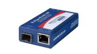 Logo 10/100/1000mbps miniature media converter w129112612