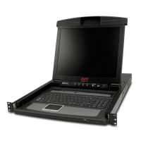 Logo Apc 43.18cm 17p rack lcd console with 8 port analog kvm switch 1600406