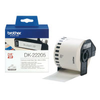 Logo Brother p-touch dk-22205 continue length  papier 62mm x 30.48m 1174590