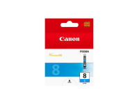 Logo Canon cli-8c cartouche dencre cyan capacite standard 13ml pack de 1 1222712
