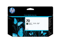 Logo Hp 70 original ink cartridge c9448a matte black standard capacity 130ml 1-pack with vivera ink cartridge 1308805