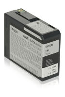 Logo Epson 5lb t5801 ink cartridge photo black standard capacity 80ml 1-pack c13t580100