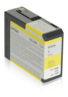 Logo Epson 5lb t5804 ink cartridge yellow standard capacity 80ml 1-pack c13t580400