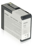 Logo Epson 5lb t5809 ink cartridge light light black standard capacity 80ml 1-pack c13t580900