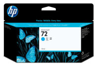 Logo Hp 72 original ink cartridge c9371a cyan high capacity 130ml 1-pack 1347854