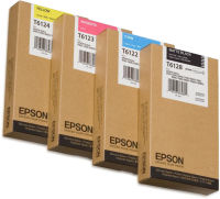 Logo Epson 5lb t6123 ink cartridge magenta standard capacity 220ml 1-pack c13t612300