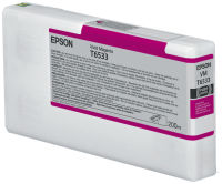 Logo Epson 5lb t6533 ink cartridge vivid magenta standard capacity 200ml 1637585