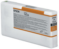 Logo Epson 5lb t653a ink cartridge orange standard capacity 200ml c13t653a00