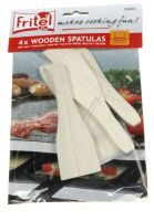 Logo Lot de 4 spatules en bois g98321