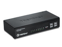 Logo Tk-cat508 - blanc kvm 8 ports cat5 vga/usb ps/2