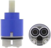 Logo Cartouche 35 mm hp ke ouvert, bleu, haute pression 123475