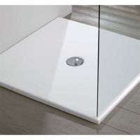 Logo Receveur douche  acrylique blanc 9090h3 receveurs - cola9090b